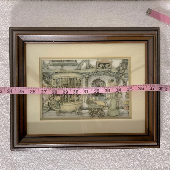 Vintage Anton Pieck 3D Blacksmith Paper Tole - Picture 13 of 13